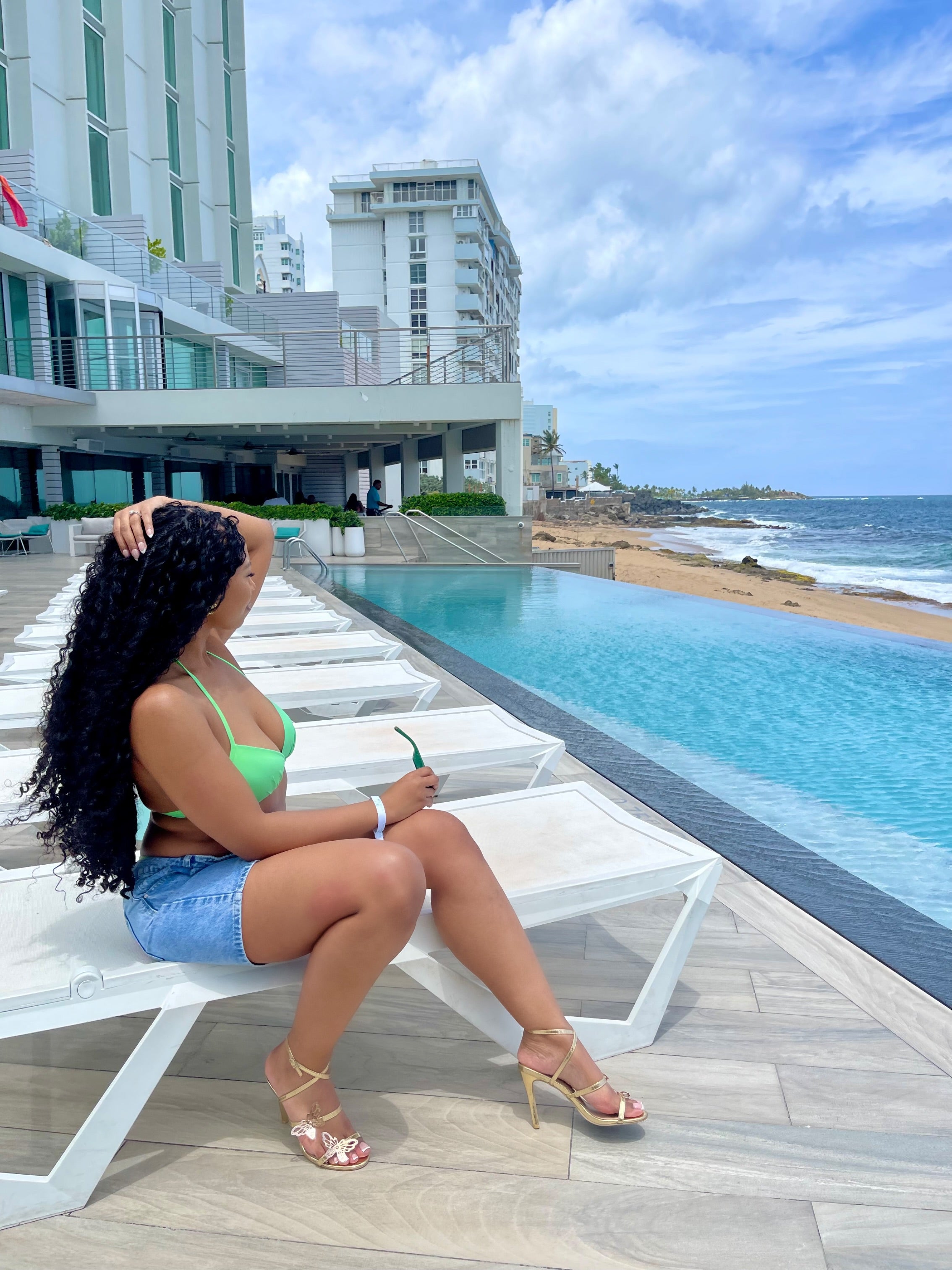 Italian Curly Bulk Hair - TAMY DOLL HAIR 