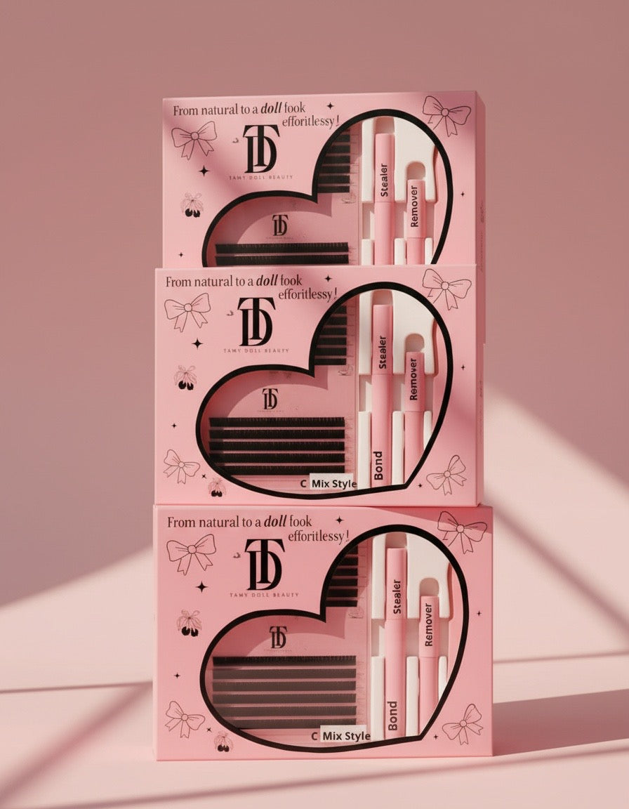 Tamydoll Luxury Lash Cluster Kit