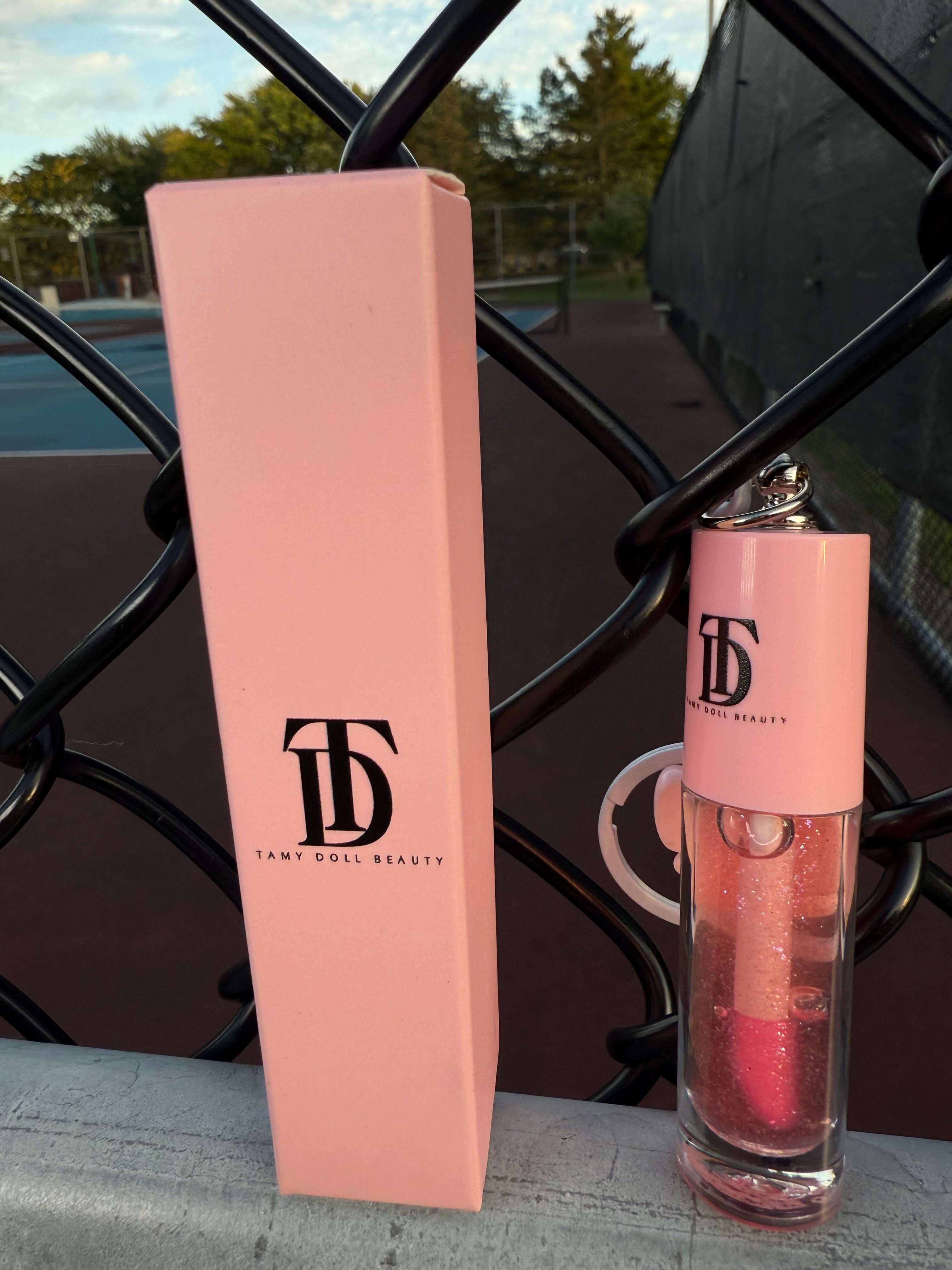 Pink me -  Lip Plumping Oil (Keychain)