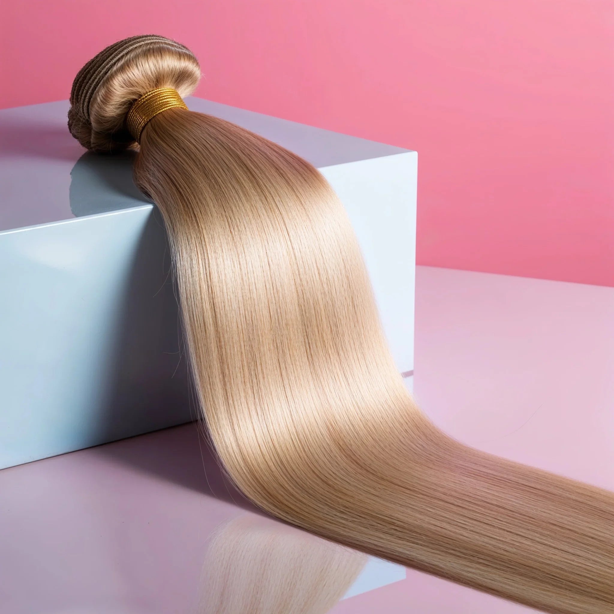 Straight 613 Blond Hair Bundle - TAMY DOLL HAIR 