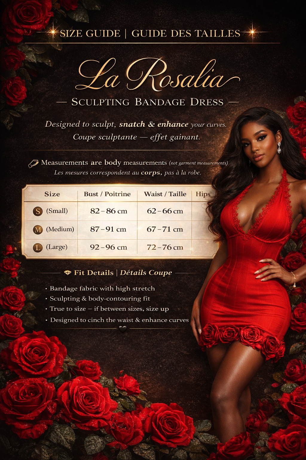 La Rosalia – Robe Couture Rouge