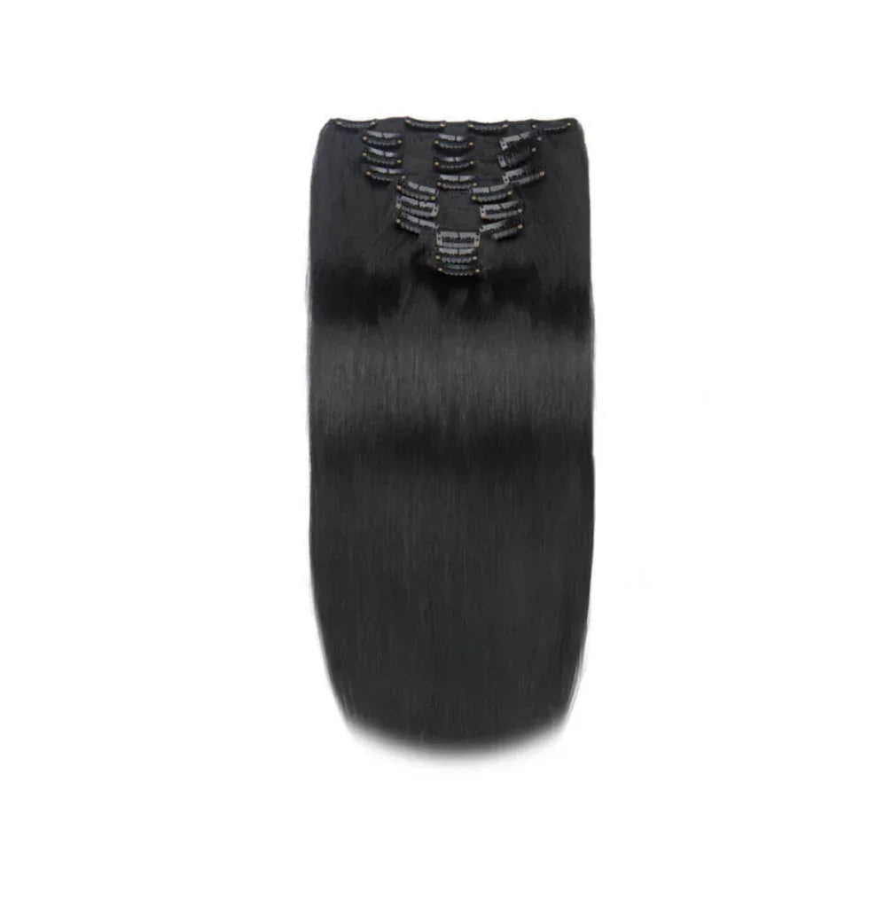 Straight Hair Clip In Extensions - TAMY DOLL HAIR 