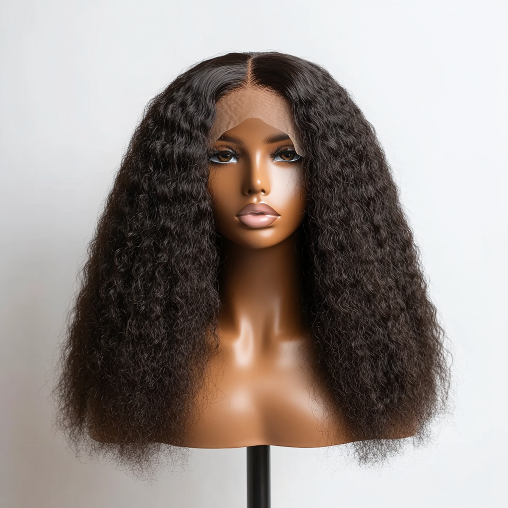 Kinky Straight 13x6 Lace Front Unit - TAMY DOLL HAIR 